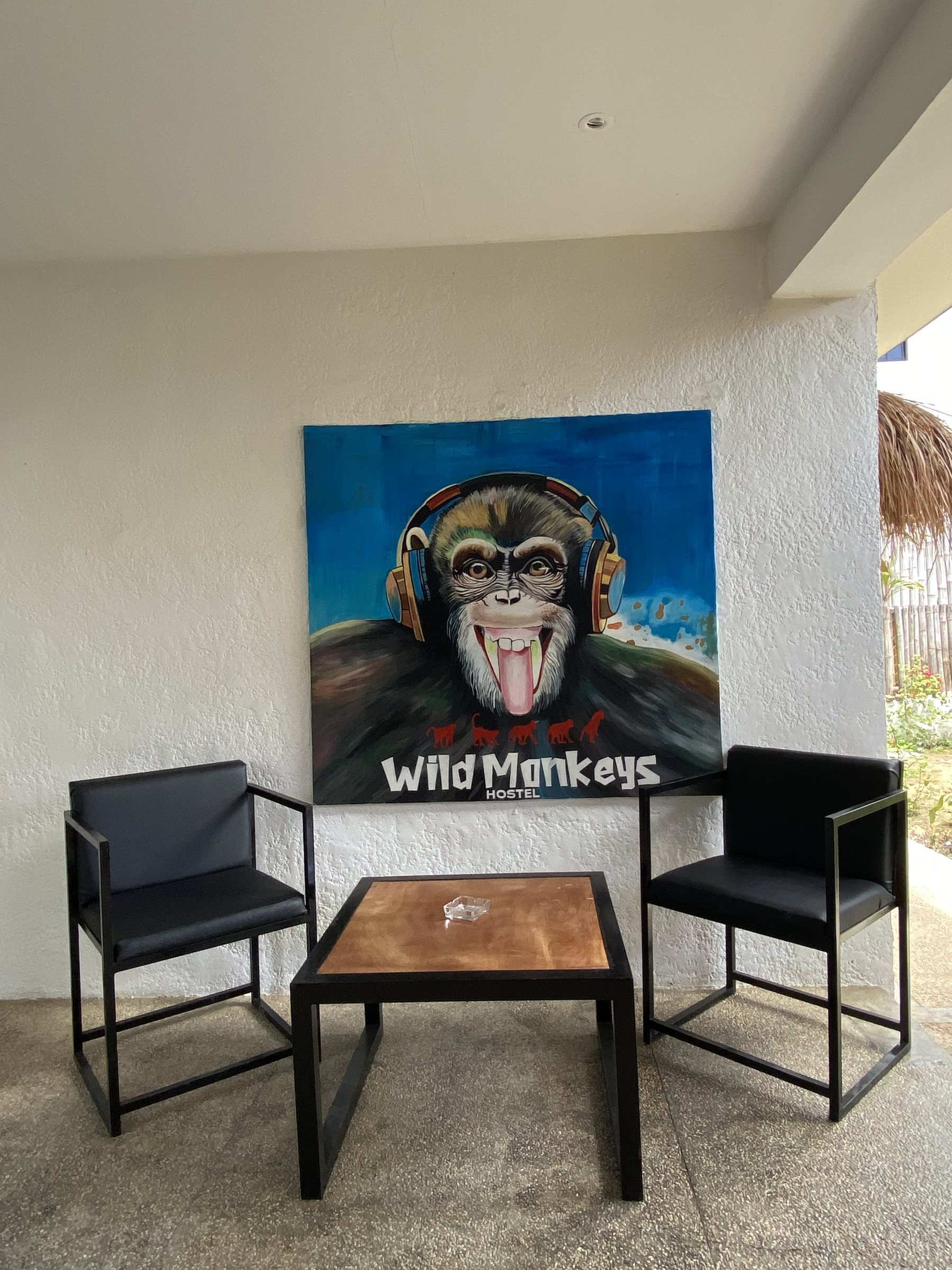 Lounge with the Wild Monkeys painting