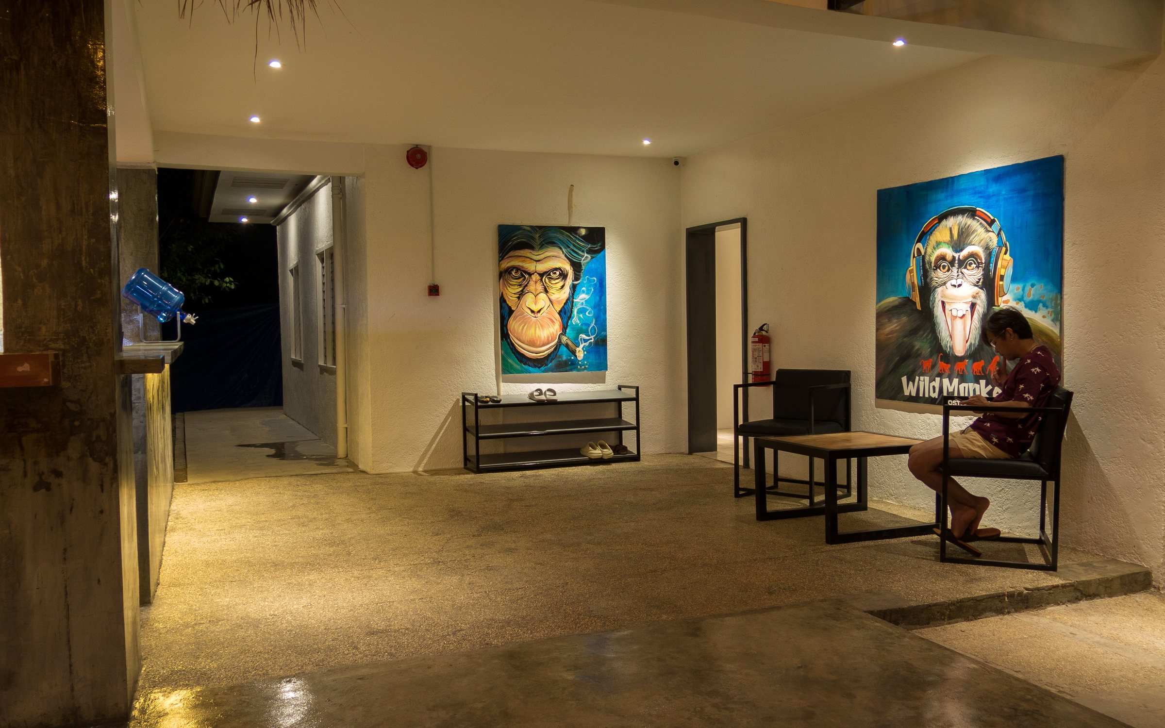 Lounge in the evening